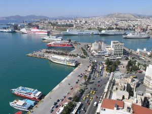 Пристанище в Пирея