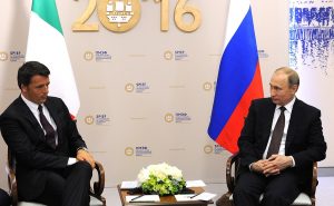 Среща Путин и Ренци