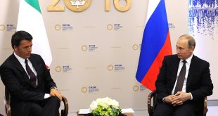 Среща Путин и Ренци
