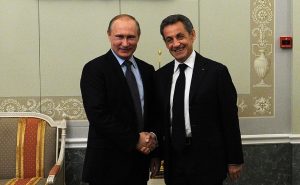 Путин и Саркози