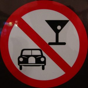 Знак - шофиране, алкохол